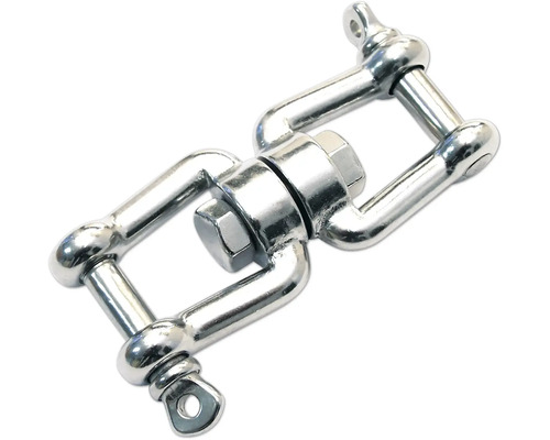 Pösamo Swivel shackle 6 mm stainless steel