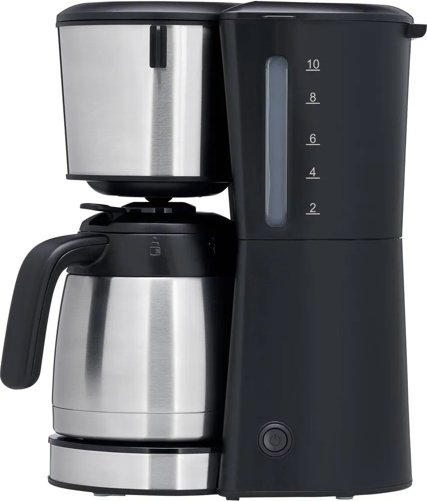 WMF 04122290011 Bueno coffee maker with thermal carafe, capacity 10 cups, Cromargan®