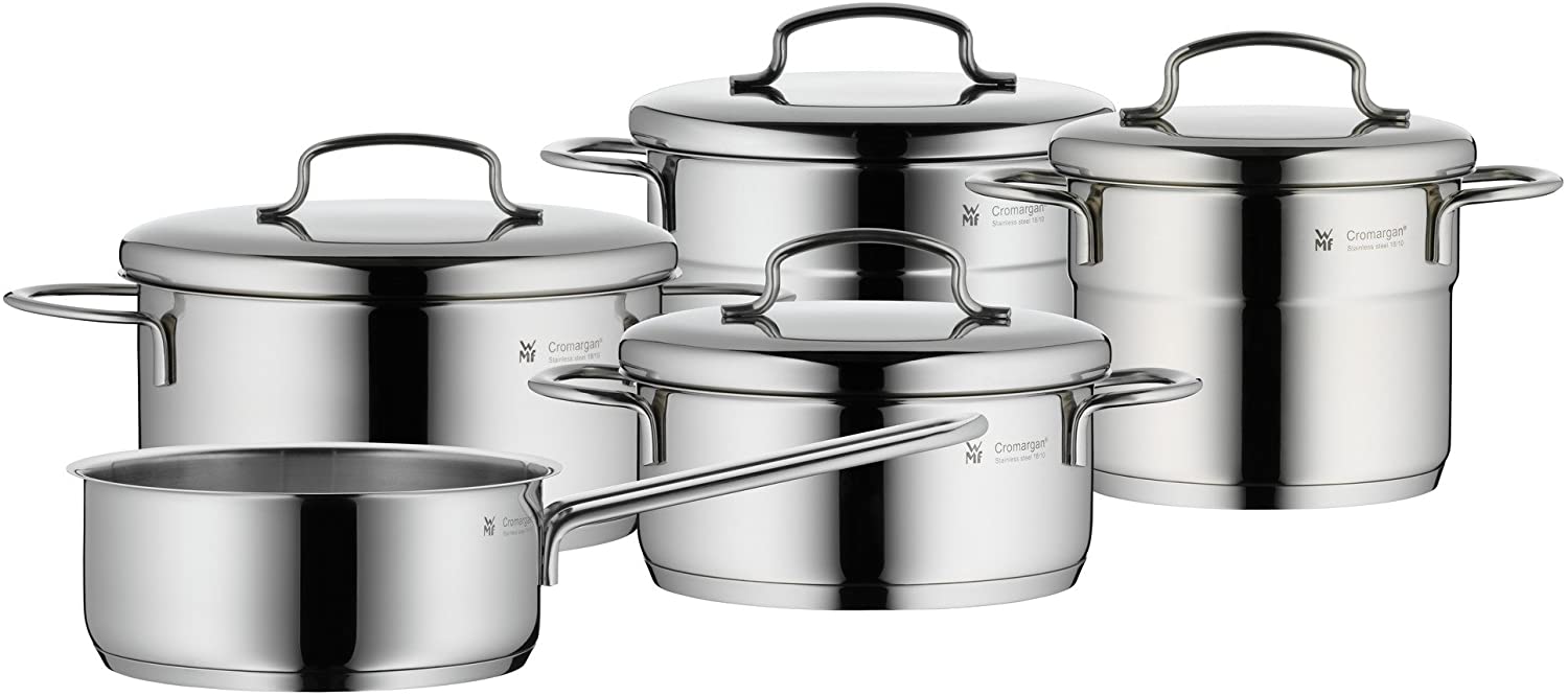 WMF 0798566040 Cookware Set, 5-Piece Mini