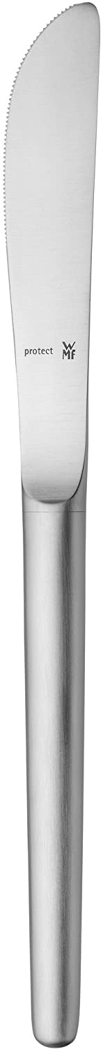 WMF Evoque Dinner Knife 23.5 cm, Knife with Inserted Blade, Cromargan Protect Matte Stainless Steel, Scratch Resistant, Dishwasher Safe
