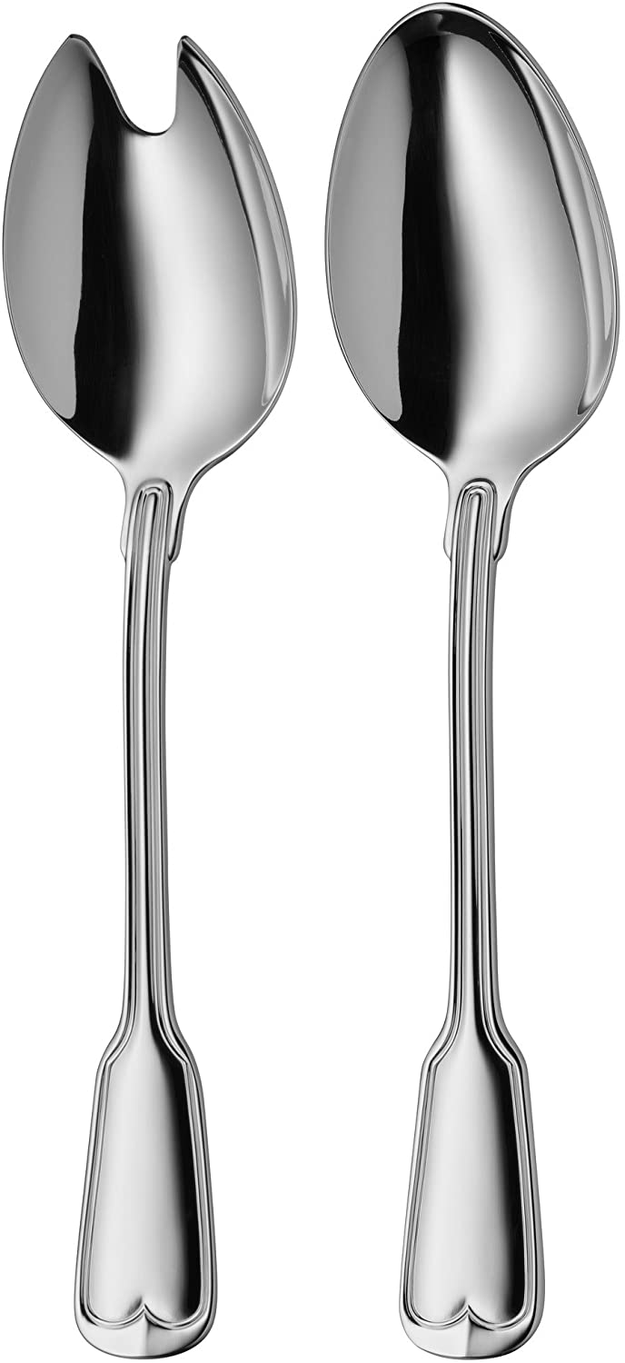 WMF 1216216040 Salad Servers, Stainless Steel, Silver, 35 x 10 x 5 cm