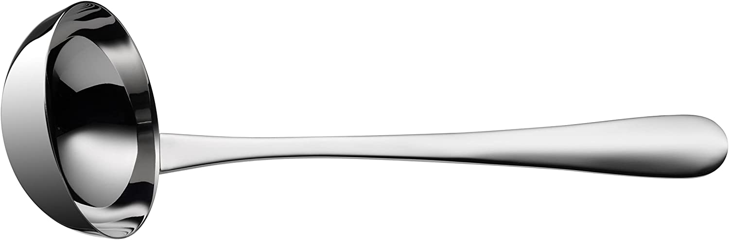 WMF Soup ladle, 20.5 cm, sauce spoon, Cromargan polished stainless steel, dishwasher-safe