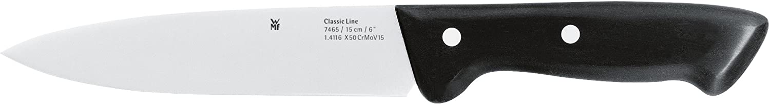 WMF 15 cm Classic Line Chef\'s Knife, Black