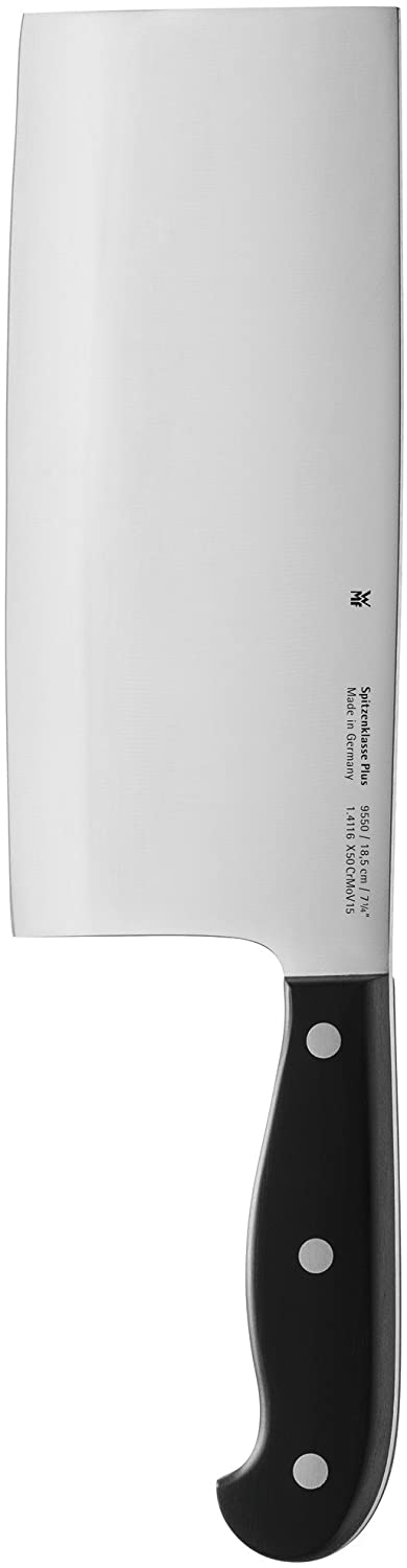 WMF 18.5 cm Spitzenklasse Plus Chinese Chef\'s Knife, Black