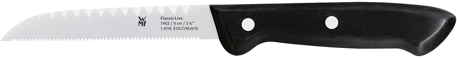WMF 20 cm Classic Line Decorating Knife, Black