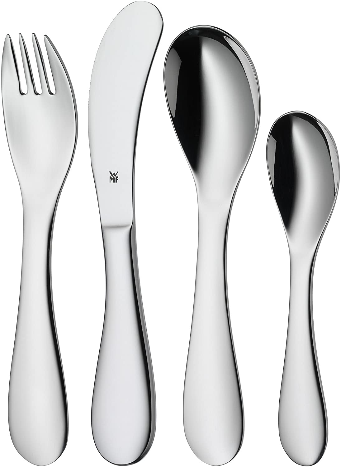 WMF 4 Pieces Children\'s Cutlery Set Cuddle