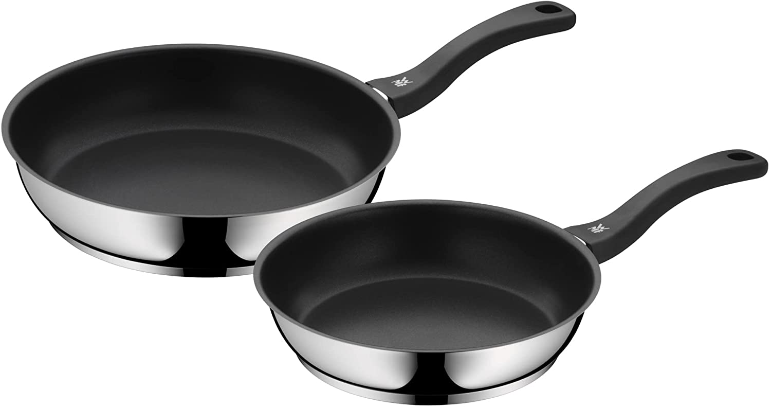 WMF Pot and Pan Protectors, 2 Pieces, Protection Mat from Scratches and Dents, Protector Made of Plastic Fleece, Suitable for All Sizes