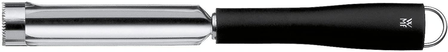 WMF Black Line Apple Corer 23 cm Apple Corer Ideal for Apples and Pears, Cromargan Stainless Steel, Soft Touch Handle, Dishwasher Safe