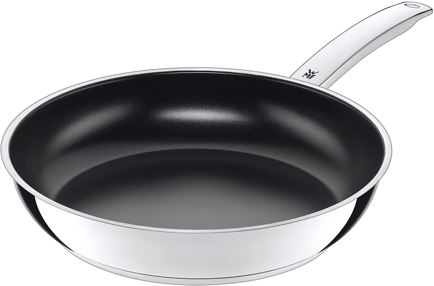 WMF DURADO Frying Pan Diameter 28 cm Stainless Steel Cromargan Pan with Handle Coated Induction