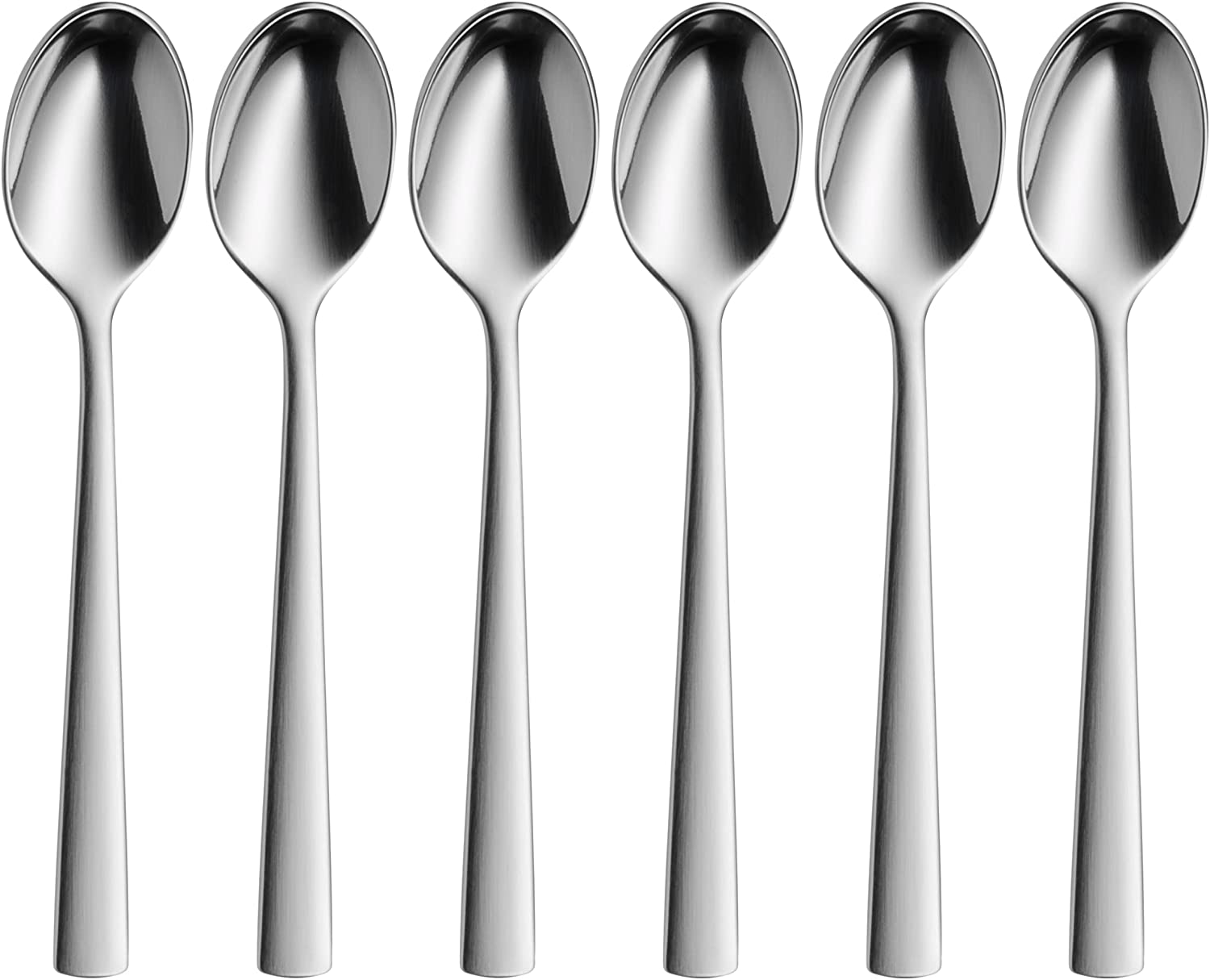 WMF Corvo 1158966330 Espresso Spoon Set of 6 Cromargan Protect