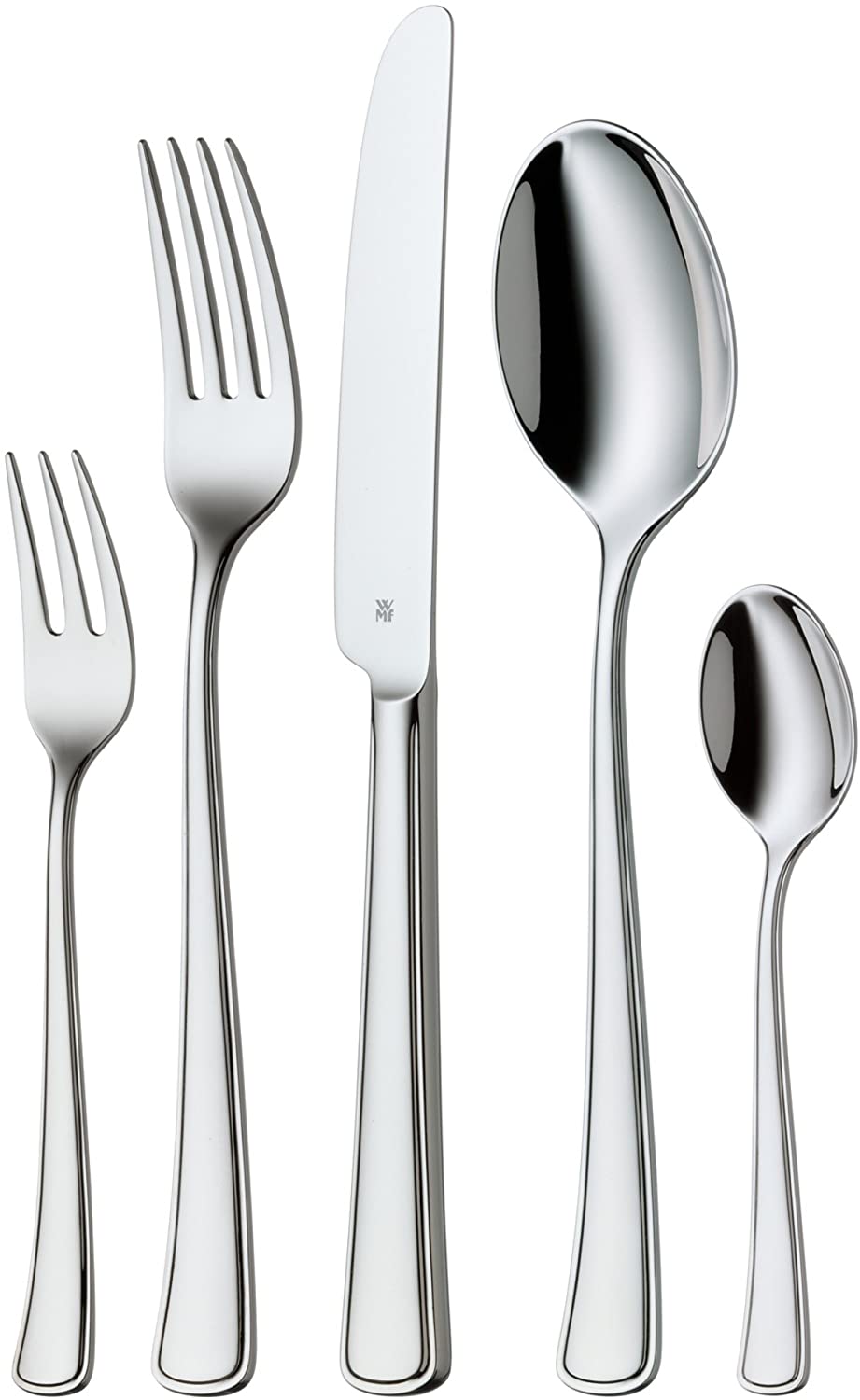 WMF Cutlery Set 60 Pieces for 12 People Dover Cromargan 18/10 Stainless Steel Polished