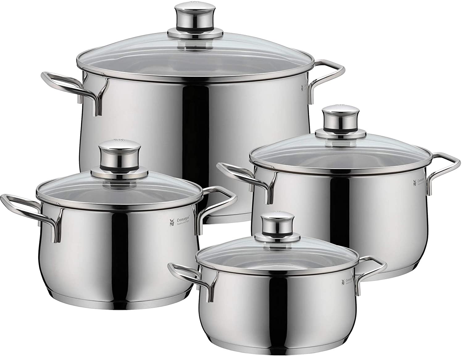 WMF Diadem Plus 4-Piece Saucepan Set