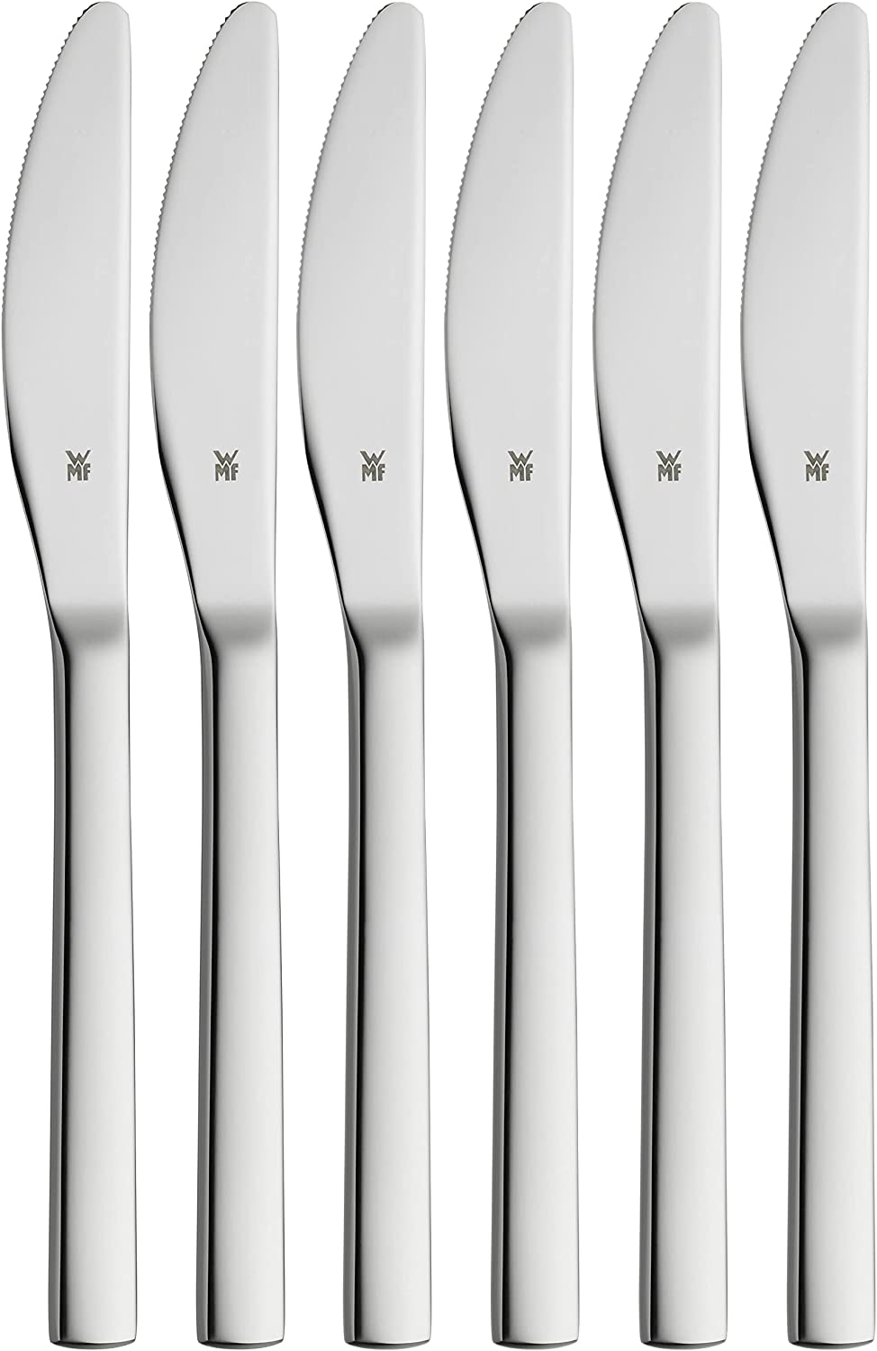 WMF Nuova Fruit Knife Set 6 Pieces 18 cm Cromargan Polished Stainless Steel Dishwasher Safe