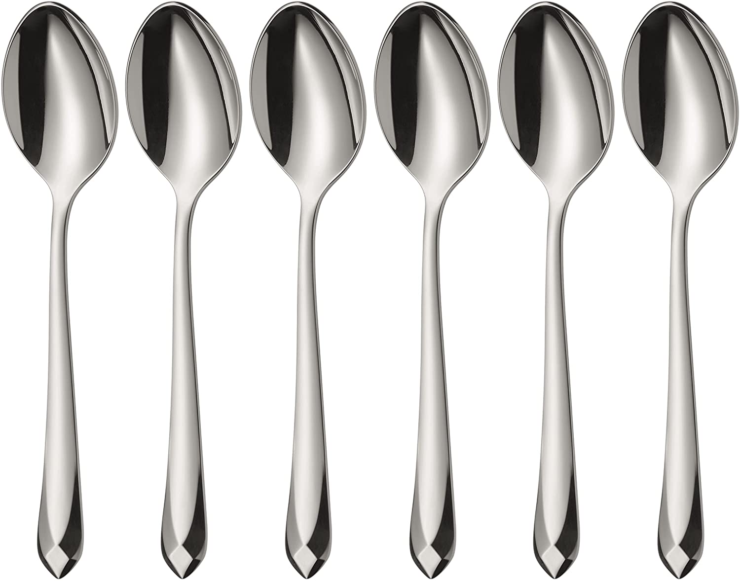 WMF Jette 1274966340 Espresso Spoons Cromargan Protect Stainless Steel Set of 6