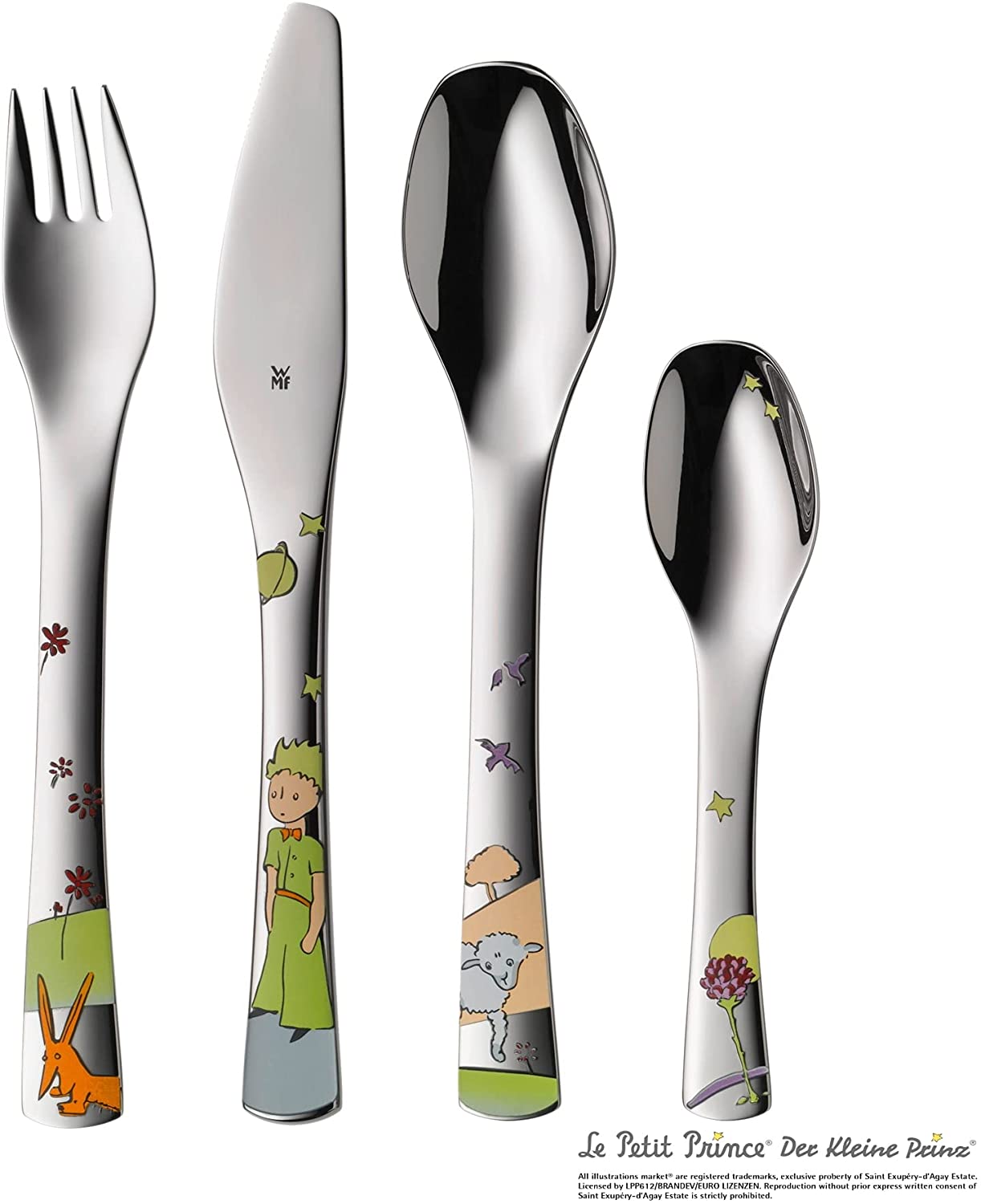 WMF Kinderbesteck Set 4 DER KLEINE PRINZ 1294056040