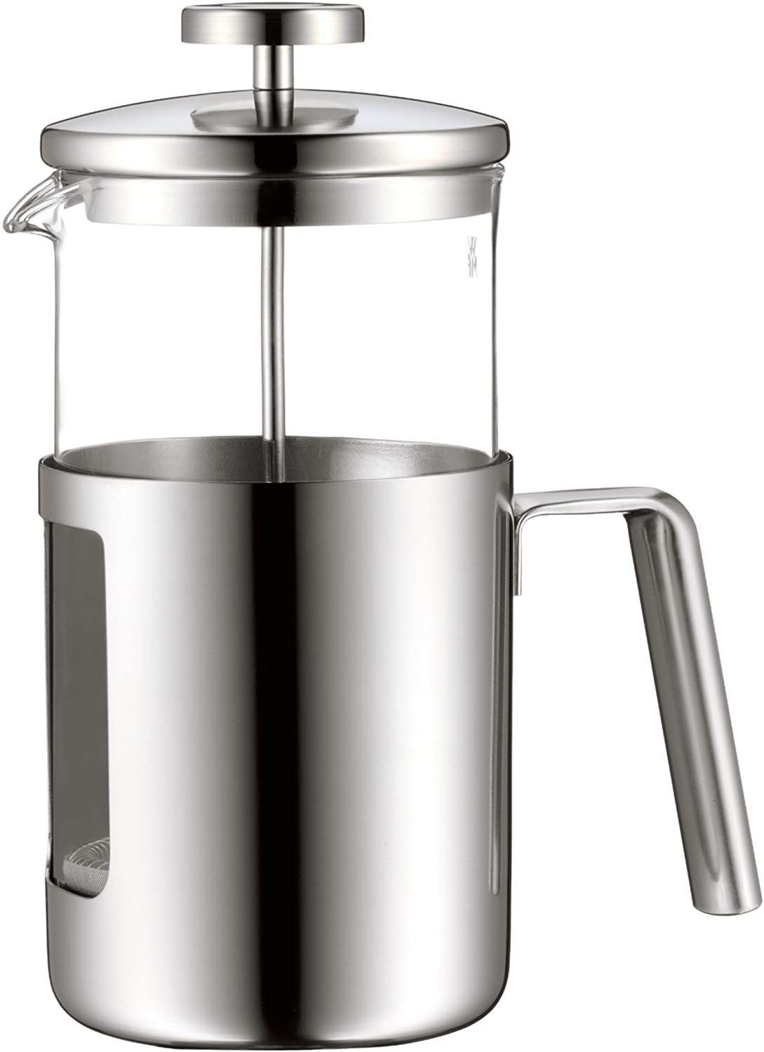 WMF Coffeepress Kult French Press Coffee maker for eight cups of Cromargan stainless steel matt matt