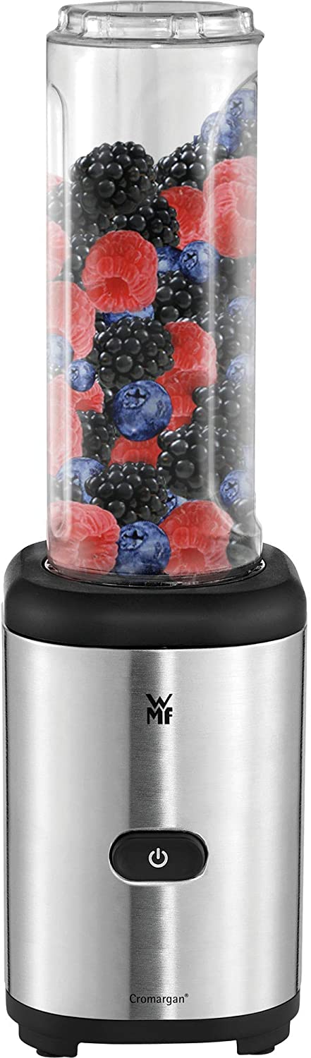 WMF Kult Mix & Go Mini Smoothie Maker, Shake Mixer, Blender Electric, 300 Watt, Tritan Plastic Bottle