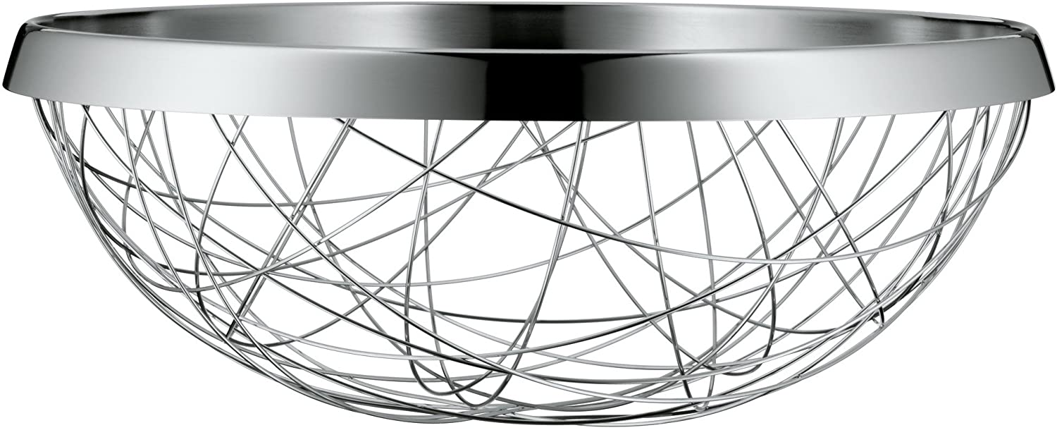 WMF basket, Ø 30 cm, chaos, Cromargan stainless steel, rustproof