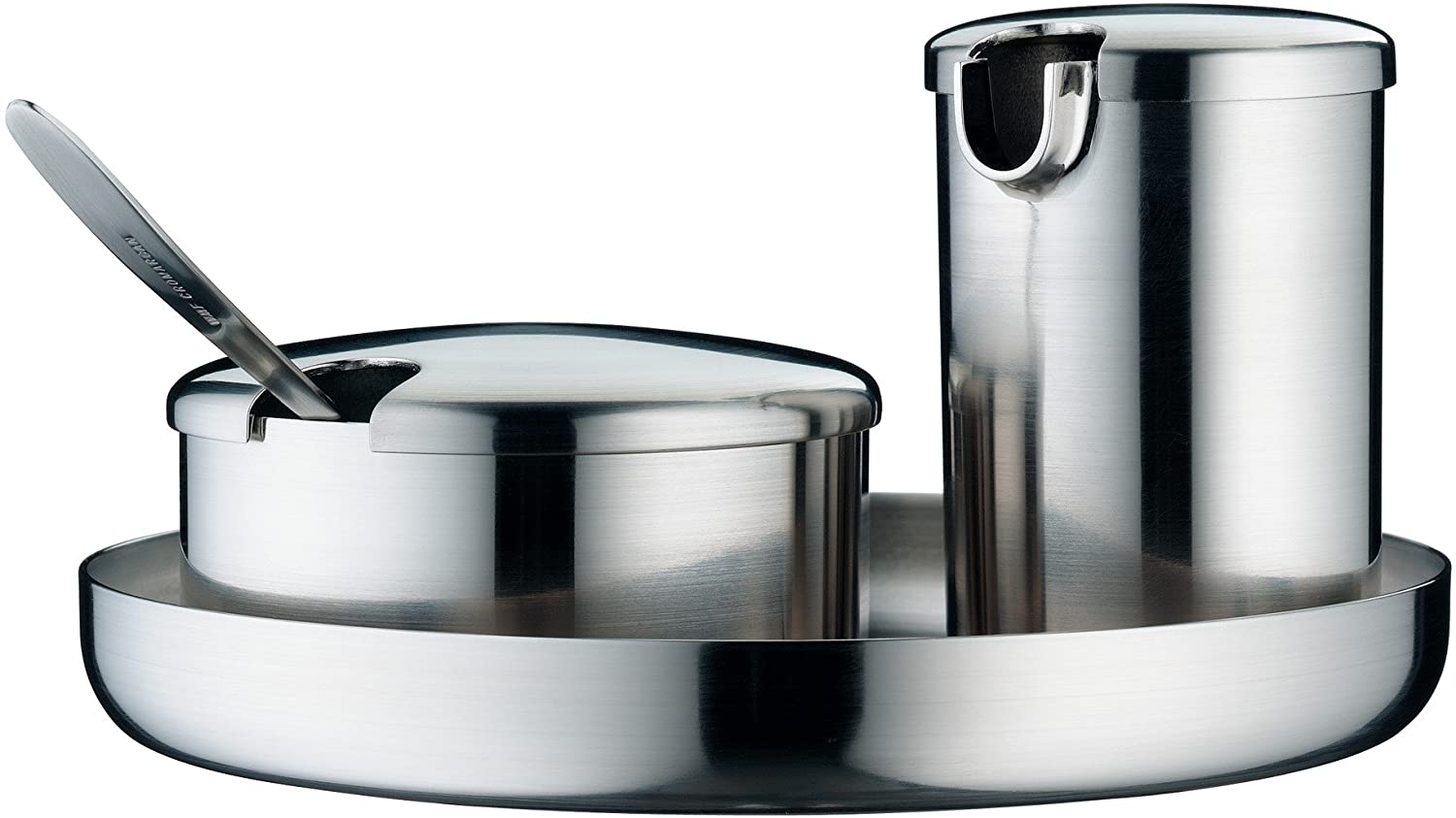 WMF Mini Sugar and Cream Set with Spoon and Tray