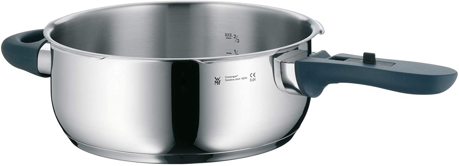 WMF Perfect Plus Pressure Cooker Base without Lid, Silver, 22 cm