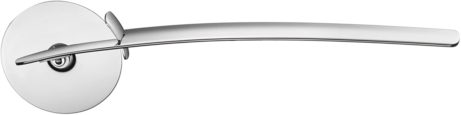 WMF Nuova Pizza Cutter 24 cm, Pizza Roller, Pizza Cutter, Polished Cromargan Stainless Steel, Dishwasher Safe