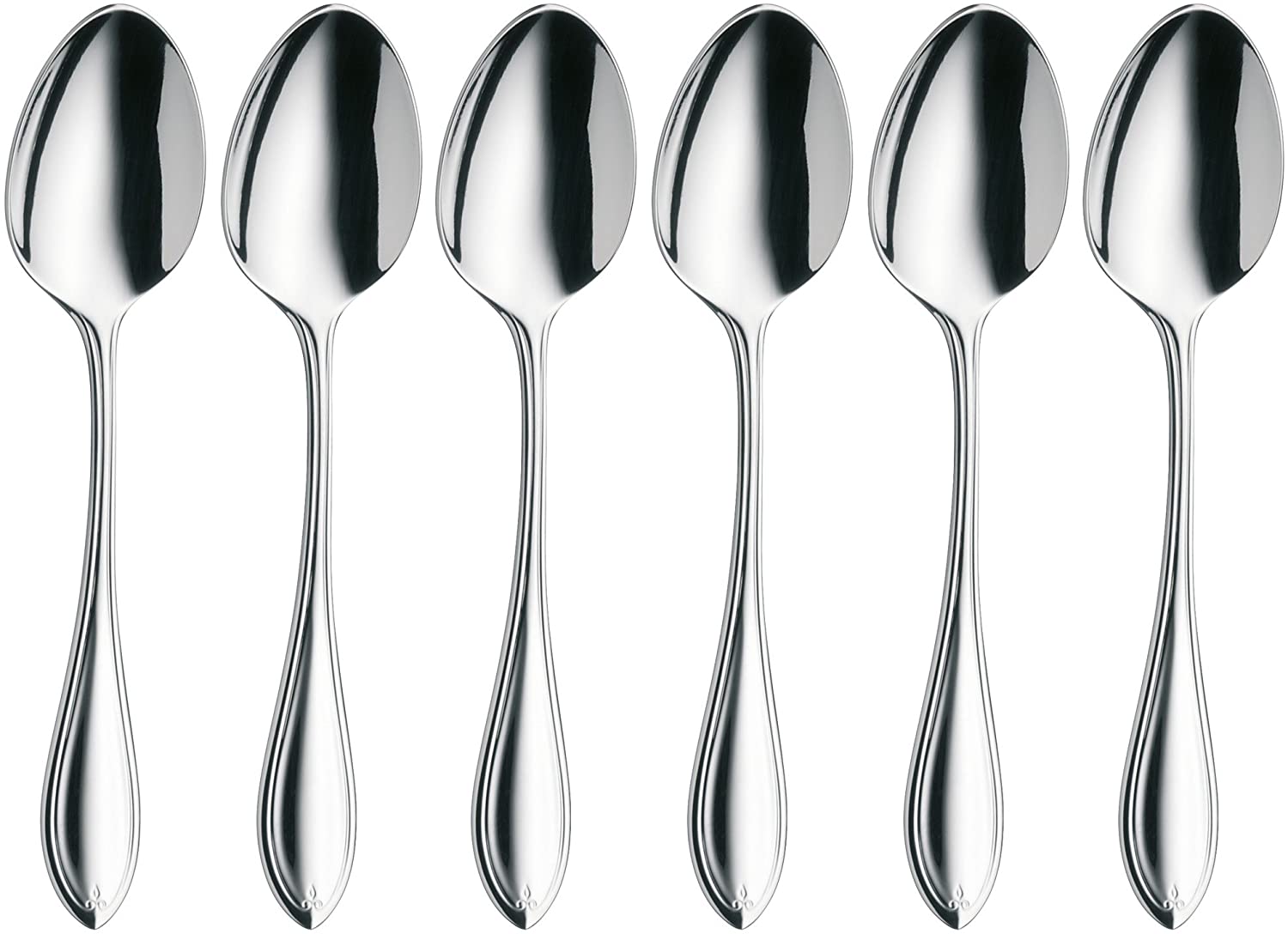 WMF Premiere 1119966340 Espresso Spoons Cromargan Protect [Set of 6]