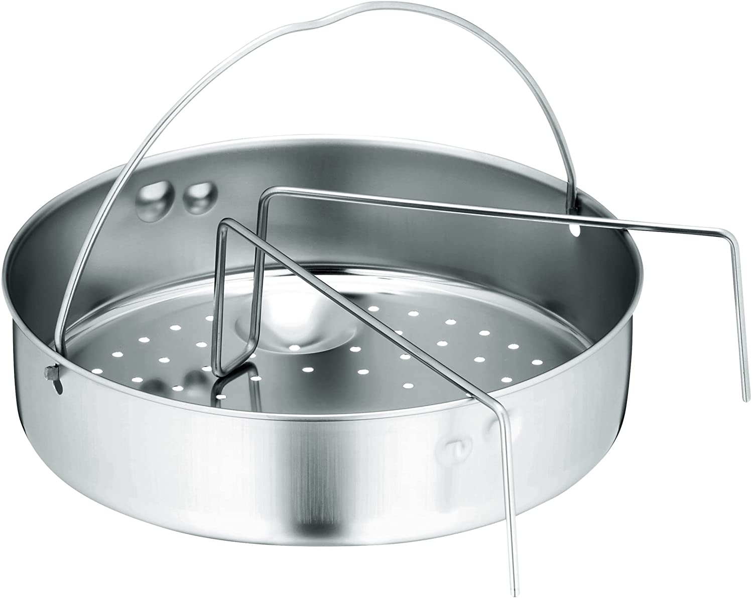WMF Pressure Cooker Trivet and Perforated Insert, 22 cm