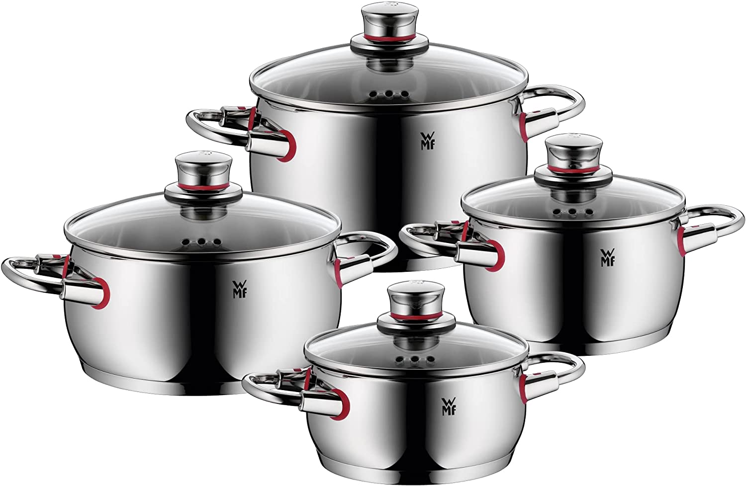 WMF Quality One 0774346380 4-Piece Cookware Set