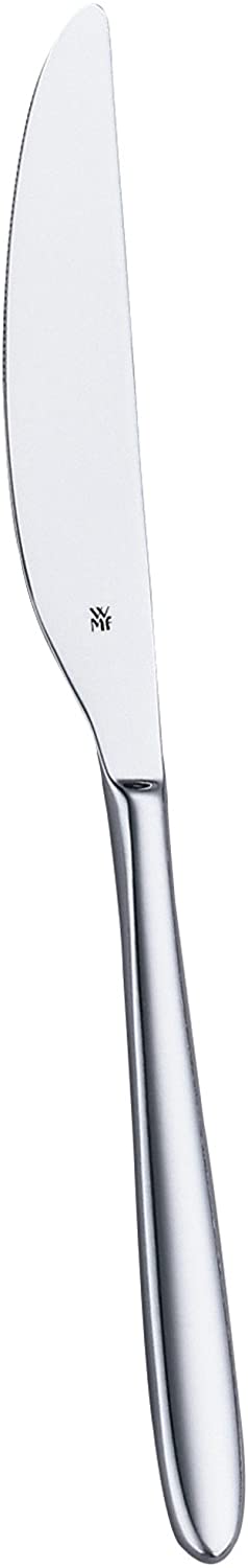 WMF Sydney Dinner Knife Mono 22.1 cm Polished Cromargan Stainless Steel, Glossy, Monobloc Knife, Dishwasher Safe