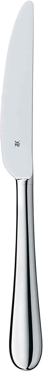 WMF Signum mono dinner knife, 23.8 cm, polished Cromargan stainless steel, shiny, monobloc knife, dishwasher safe