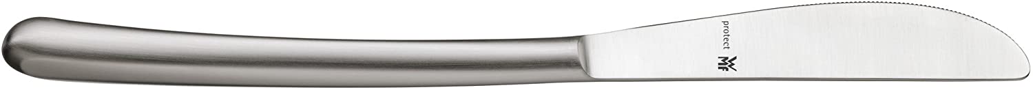 WMF Vision table knife 23.2 cm, knife with inserted blade, Cromargan protect, matt stainless steel, scratch-resistant, dishwasher safe