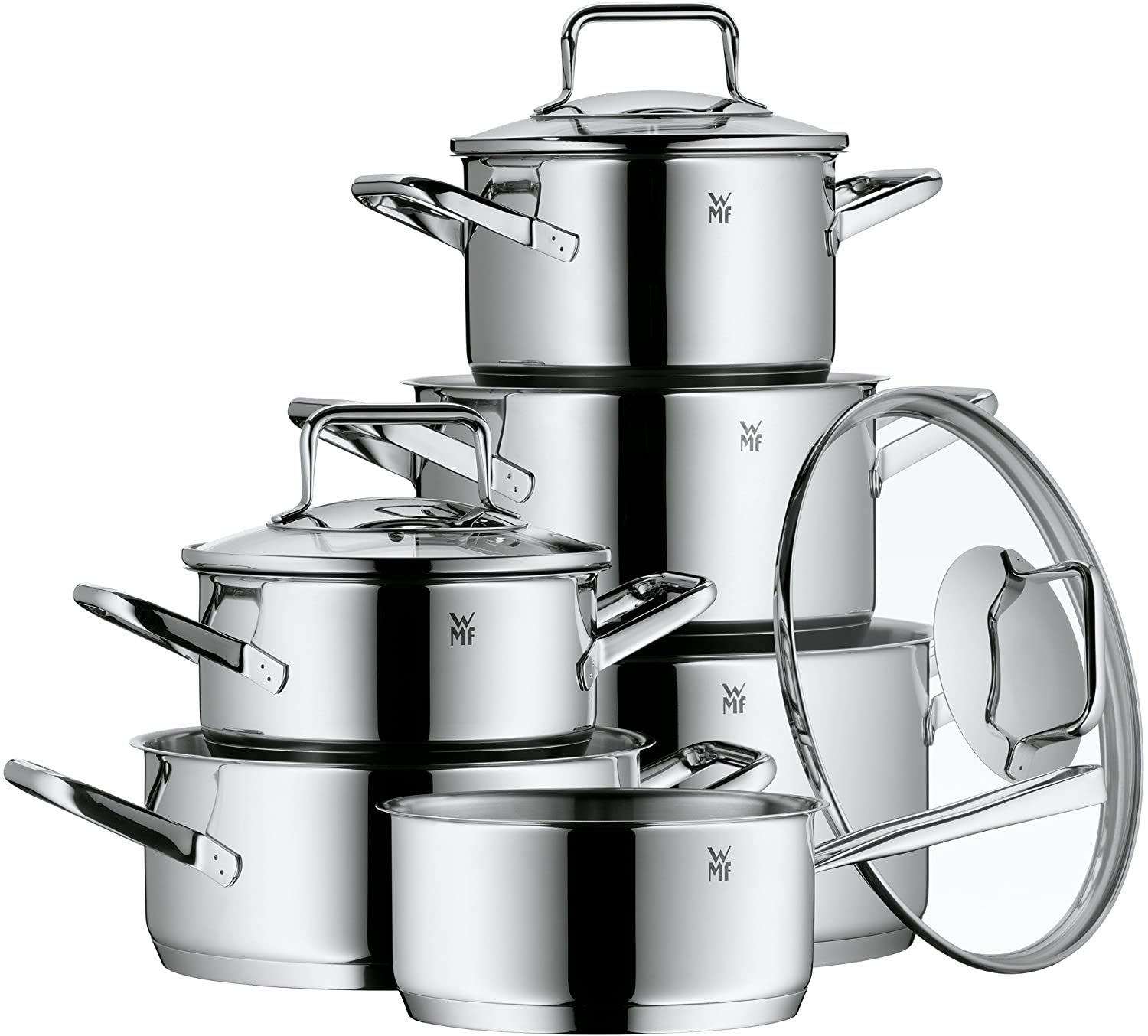 WMF Trend 768066380 6-Piece Saucepan Set