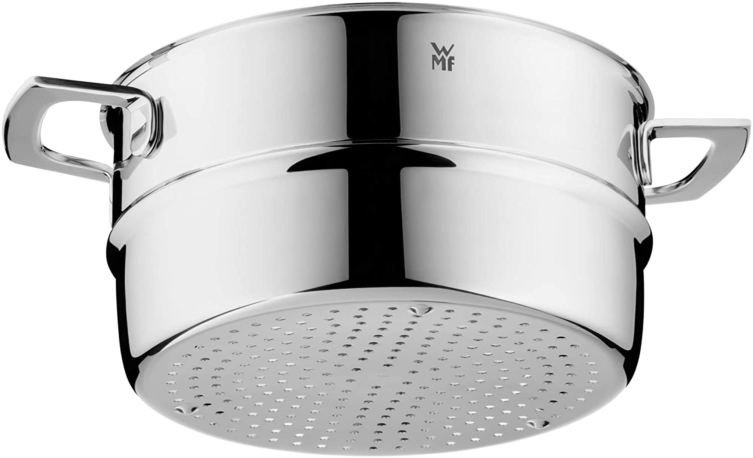 WMF VarioCuisine Steamer Insert, 24 cm, Vegetable/Potato Steamer, Polished Cromargan Stainless Steel, Dishwasher Safe
