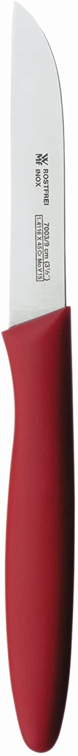 WMF Vegetable knife 20 cm, special blade steel, plastic handle, 9 cm blade, red