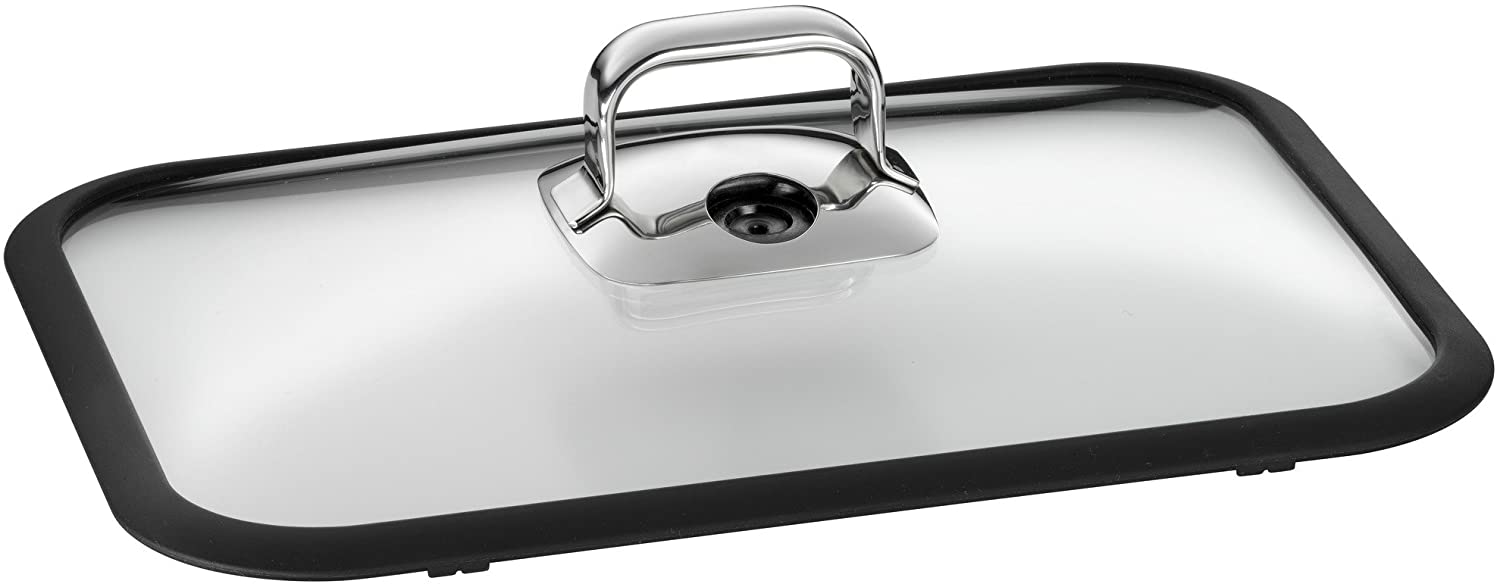 WMF Vitalis glass lid with silicone sealing edge - pan lids