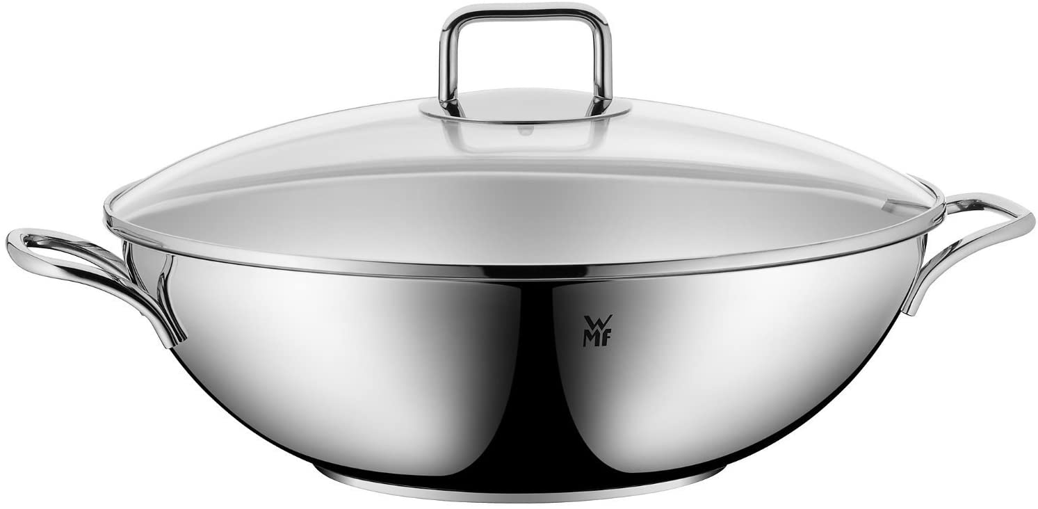 WMF Wok 32cm mit Glasdeckel 07.9250.6380