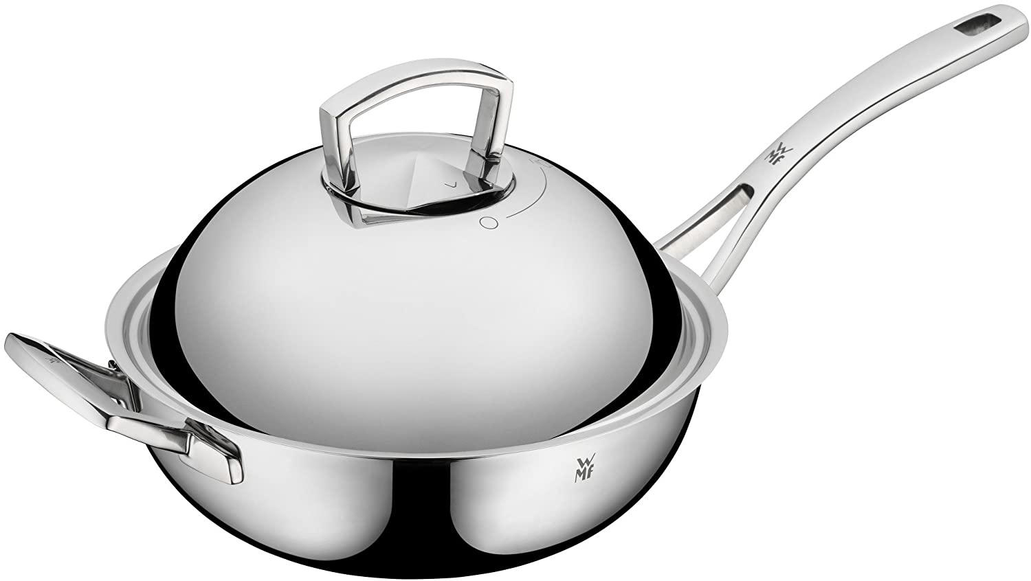WMF Wok Multiply 28cm mit Metalldeckel 07.5350.6040