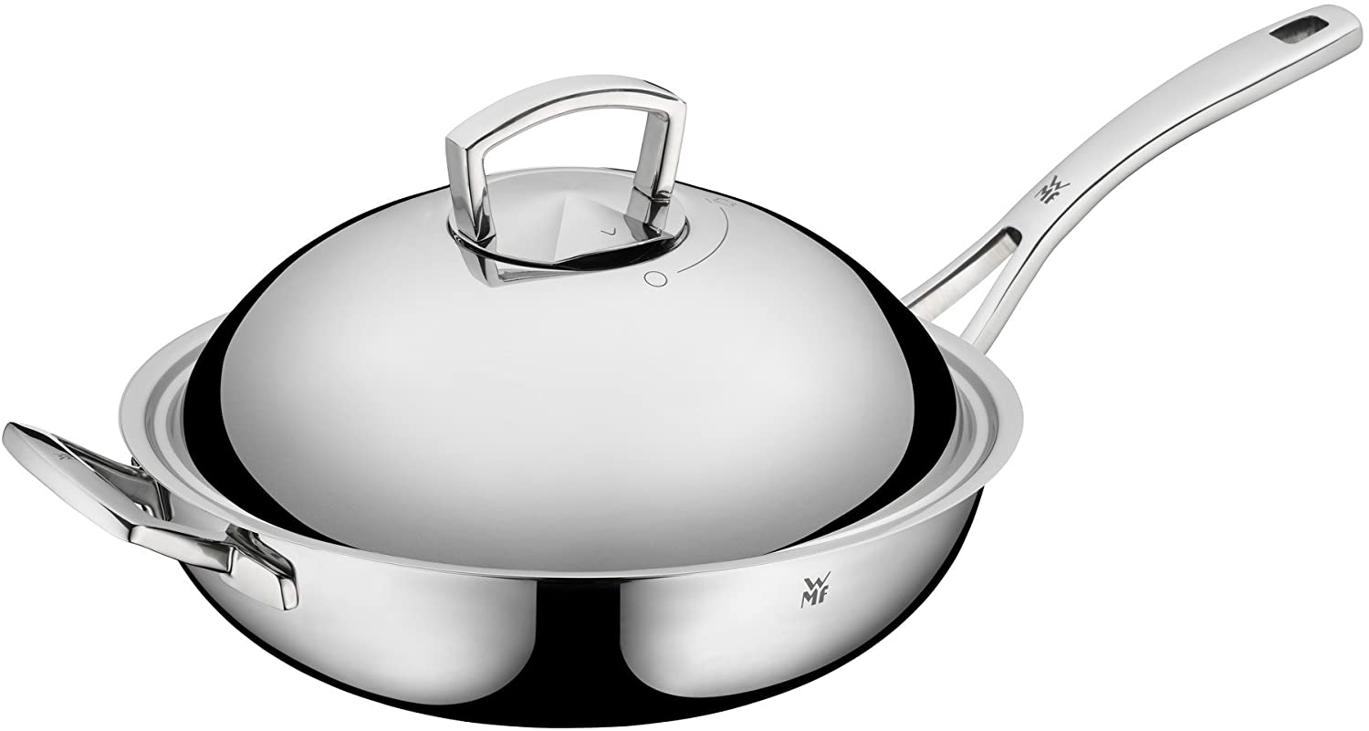 WMF Wok Multiply 32cm mit Metalldeckel 0753516040