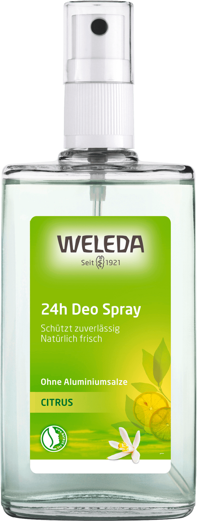 WELEDA Deodorant Atomizer Citrus Deodorant, 100 Ml
