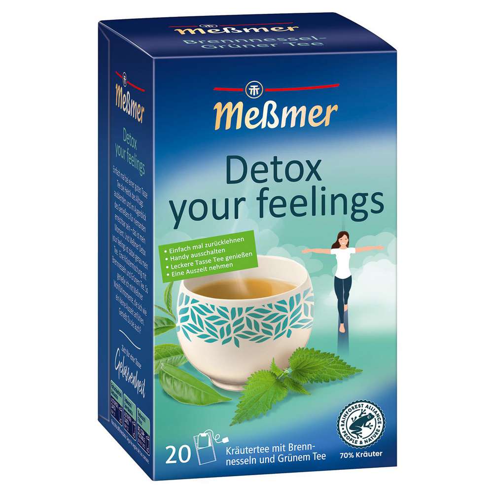 Feel-good tea, detox your feelings