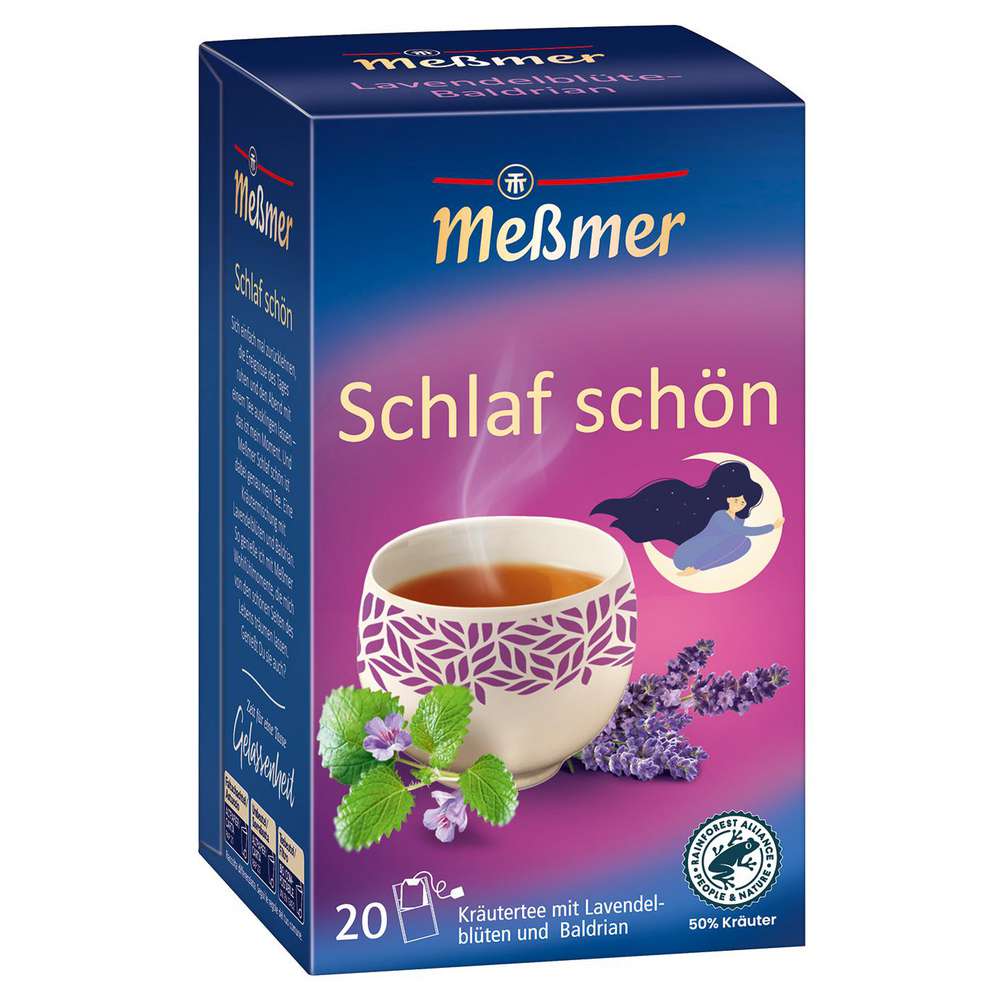 Meßmer Feel-good tea, sleep well