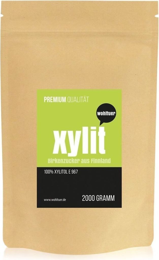 Wohltuer Birch Sugar Xylitol from Finland without added corn! 2000g bag