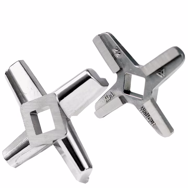 WOLFCUT cross knife Eversharp INOX steel size 22 compatible with BIZERBA FW-N 22/2 / ALEXANDERWERK 22N / REWEBO RF802 and many more.