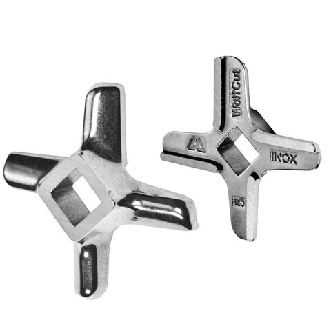 WOLFCUT cross knife Eversharp INOX steel size 5 compatible with BOSCH MUM4, MUM5 / JUPITER 862 560 / ALEXANDERWERK 5 and many more.