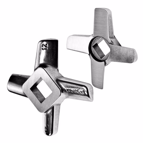 WOLFCUT cross blade INOX steel size 10/12 compatible with ALEXANDERWERK 10/12 / REWEBO RF 12 / GGG 12/C and many more.