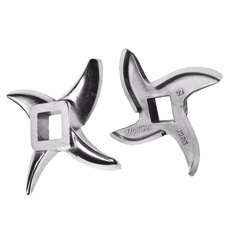WOLFCUT sickle knife INOX steel size 22 compatible with BIZERBA FW-N 22/2 / ALEXANDERWERK 22N / REWEBO RF802 and many more.