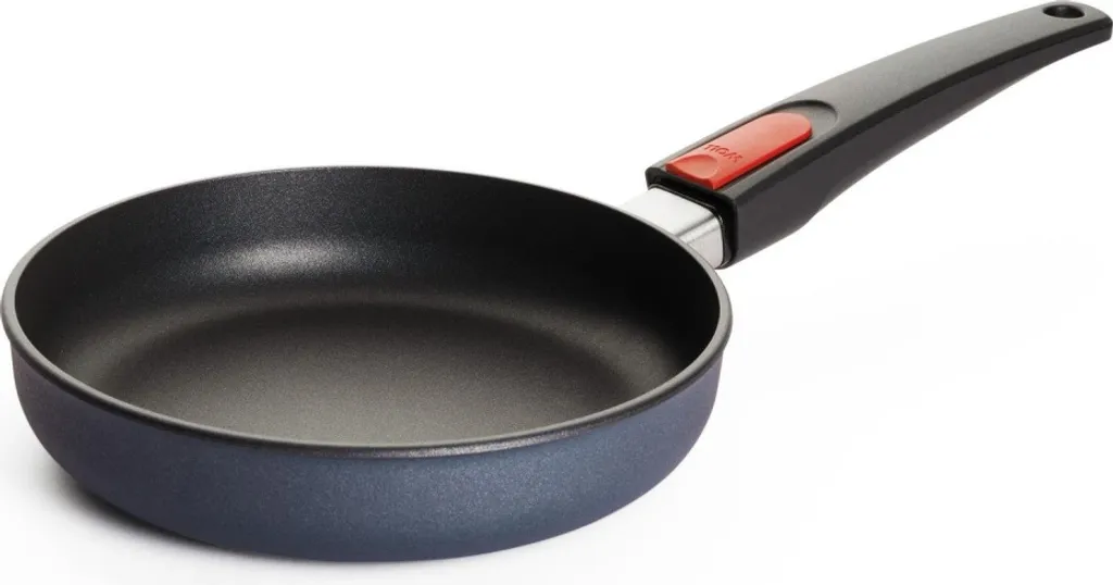 Norbert Woll Woll Diamond Lite cast iron frying pan: removable handle, suitable for all hob types including induction, Ø 20 cm, 5 cm high