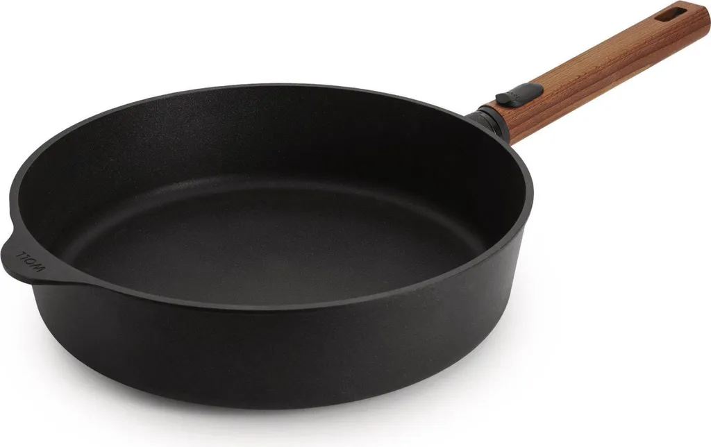 Woll cast iron high-sided pan ECO LOGIC QXR