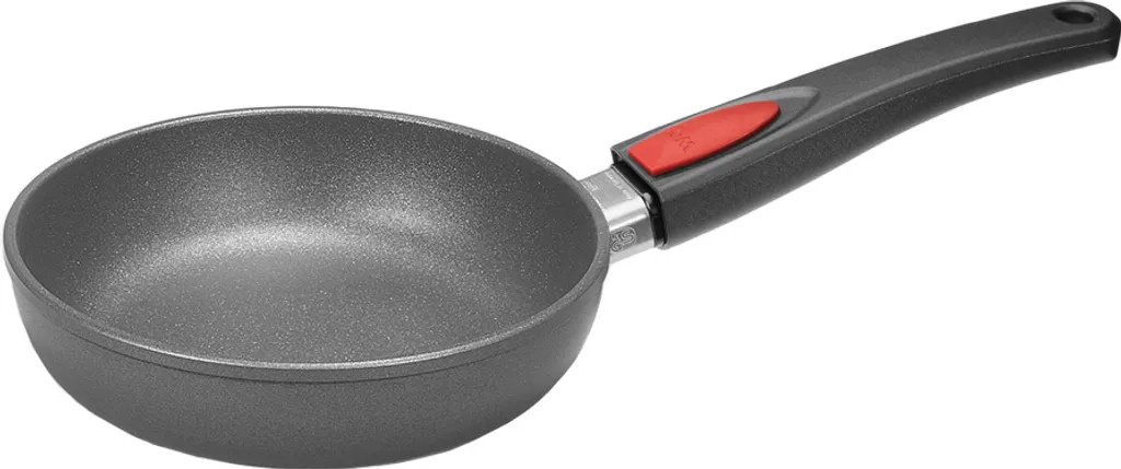 Woll Induction LINE 1520-IL frying pan, 20 cm max. diameter, cast iron/cast aluminum, suitable for induction hobs, non-stick coating, removable handle