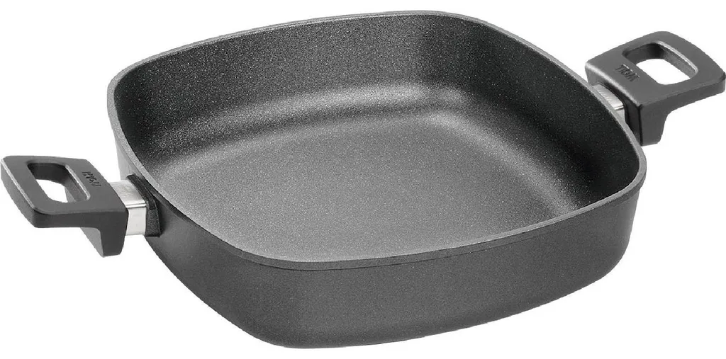 Woll, Nowo Titanium, cast iron pan, square, SG 28 x 28 cm, 7 cm high